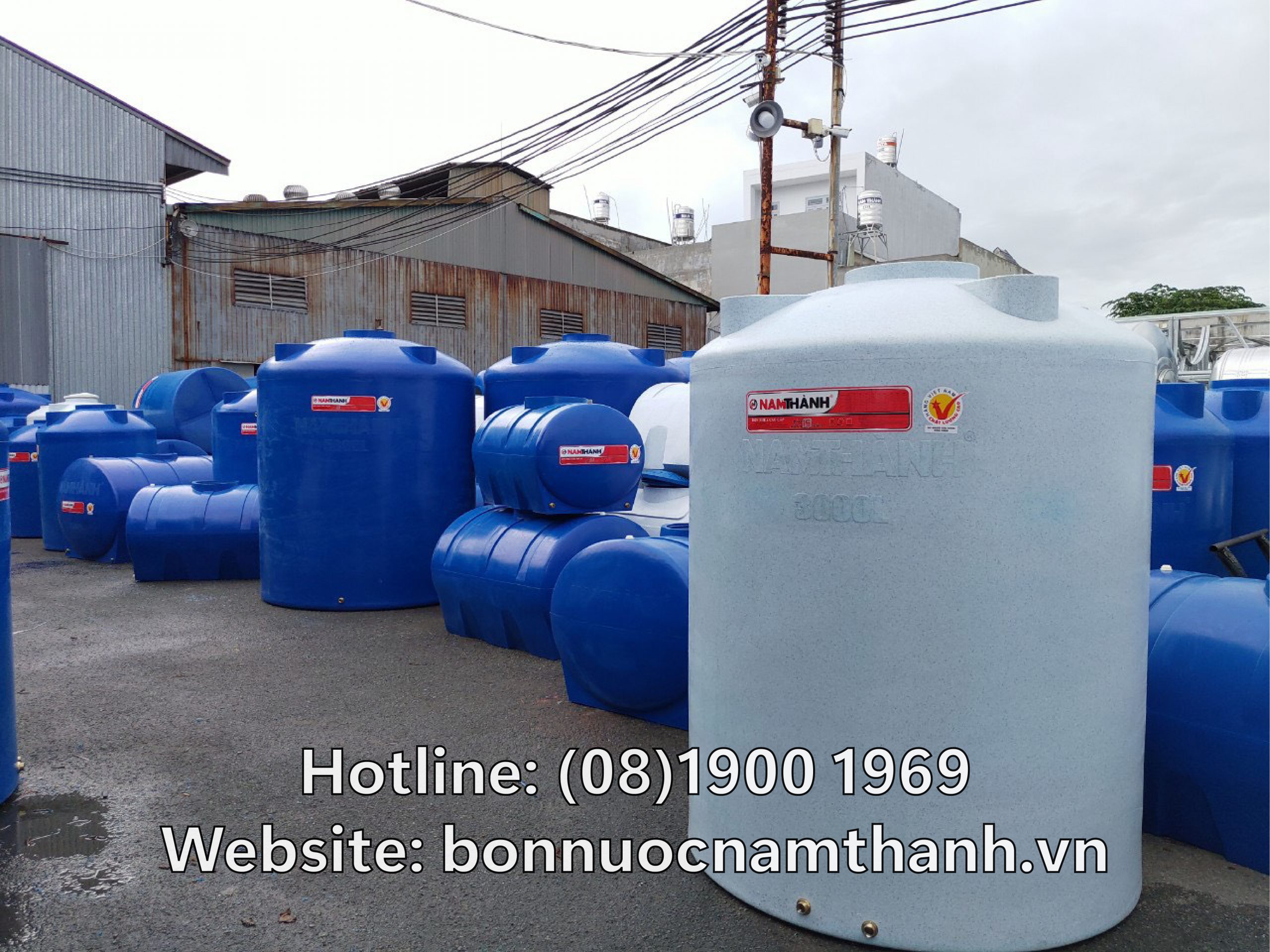 Địa chỉ phân phối sản phẩm bồn nước nhựa Nam Thành chính hãng